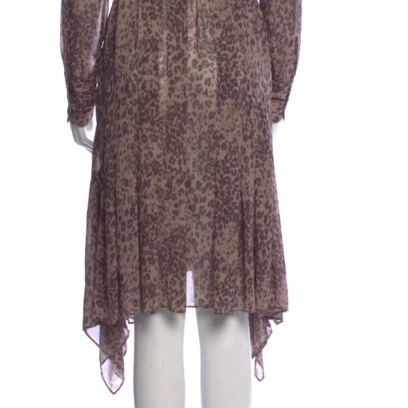 All Saints Cheetah Midi Dress - Picture 4 of 4